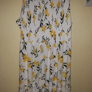 Torrid 4x Lemon Maxi Dress